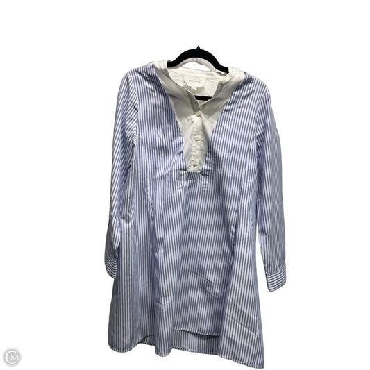 Dress Casual Short By Pomander Place In Blue & White, Size: Xs