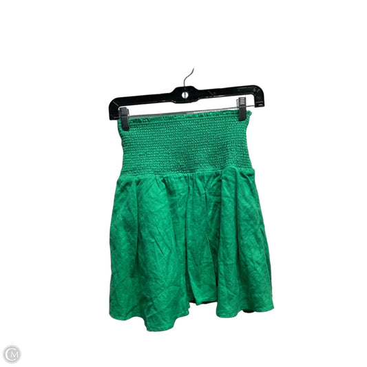 Skirt Mini & Short By J. Crew In Green, Size: Xxs