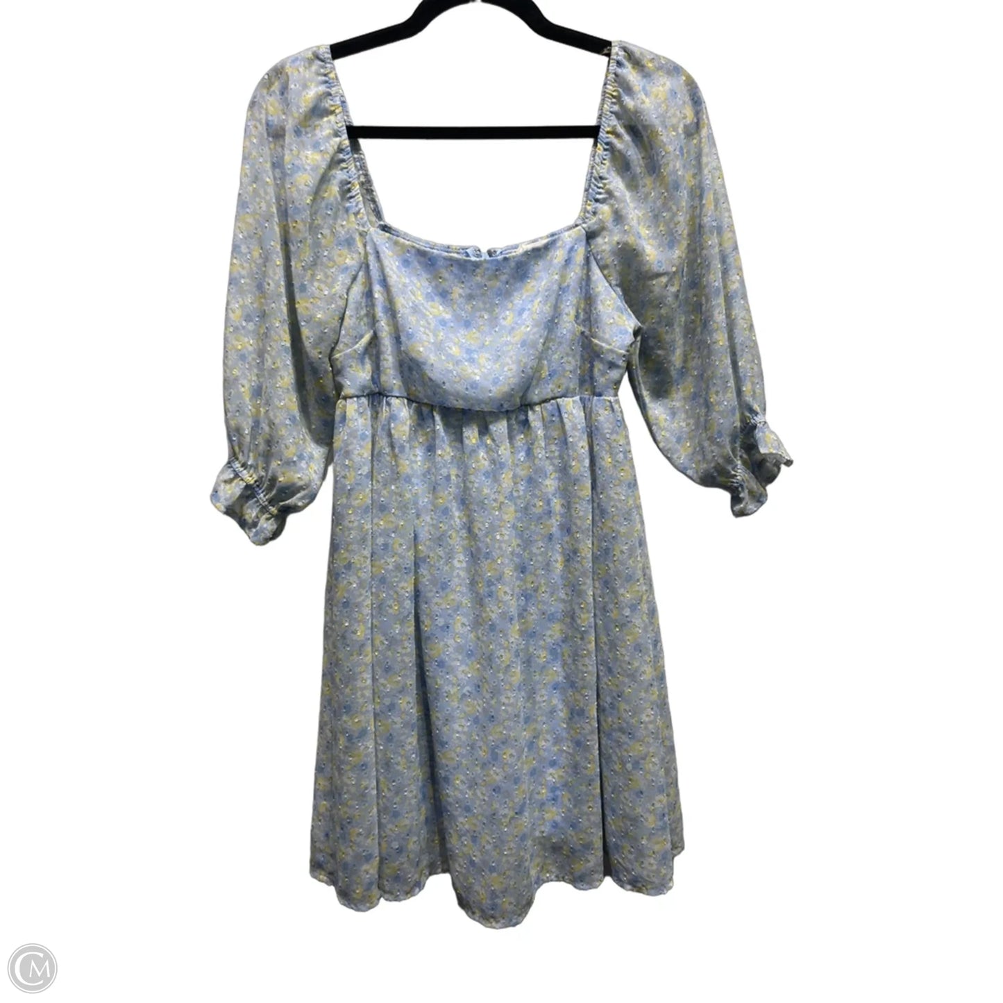 Dress Casual Short By Altard State In Blue & Yellow, Size: S