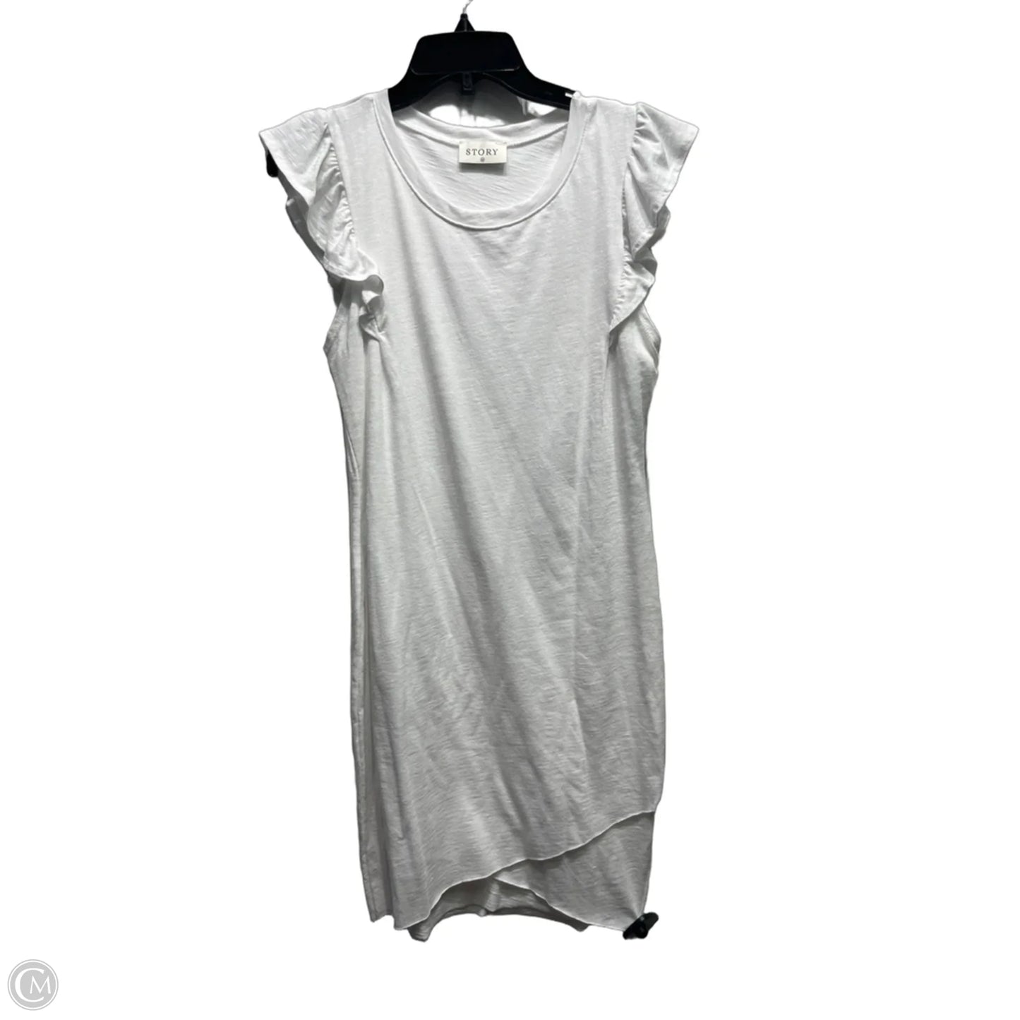 Dress Casual Short By Clothes Mentor In White, Size: M