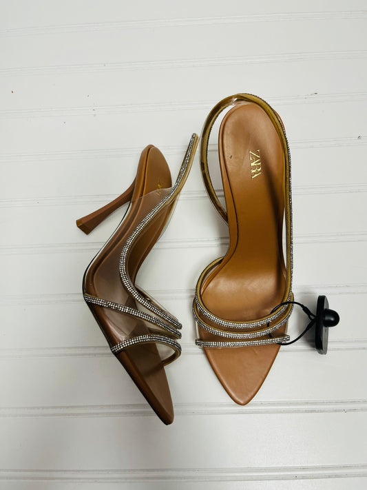 Sandals Heels Stiletto By Zara  Size: 8.5