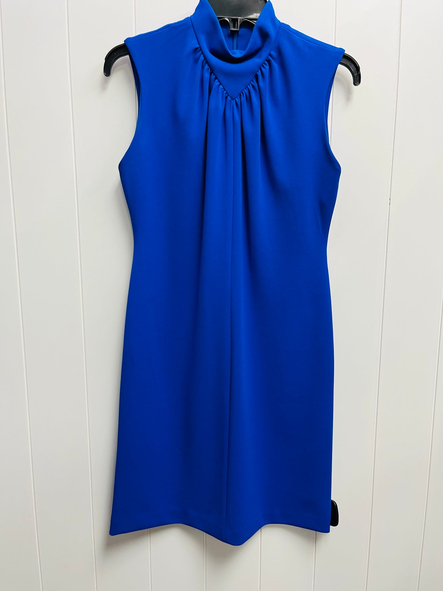 Dress Work By Calvin Klein In Blue, Size: Xs