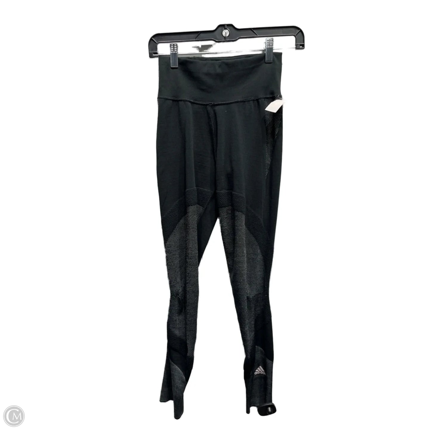 Athletic Leggings By Adidas In Black, Size: Xs