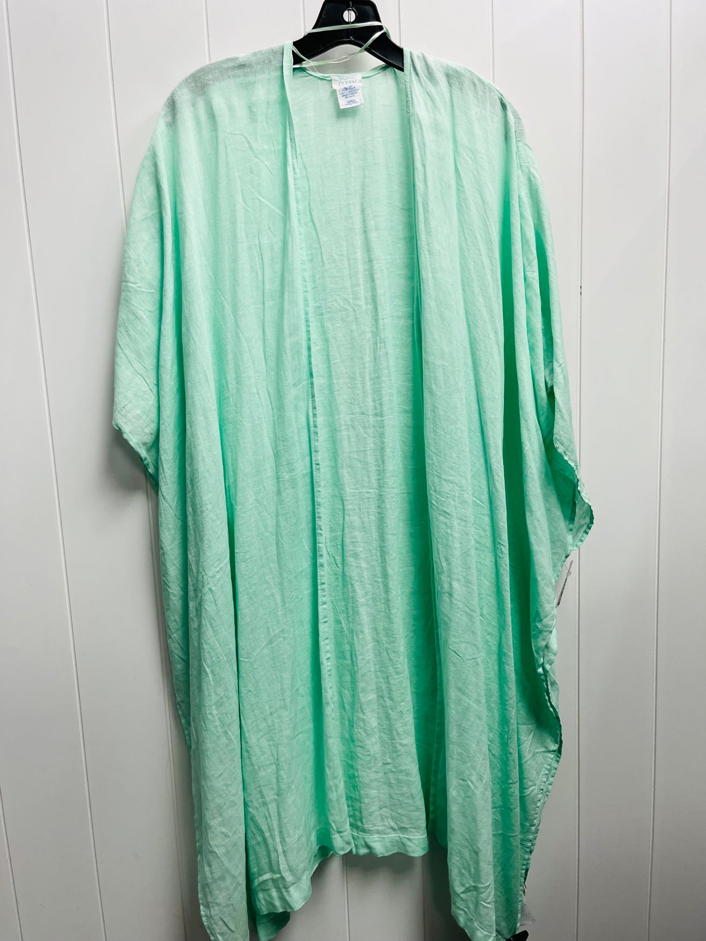 Kimono By Sigrid Olsen In Green, Size: Osfm