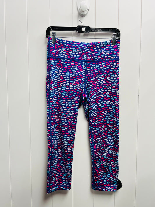 Athletic Capris By Vineyard Vines In Blue & Pink, Size: S