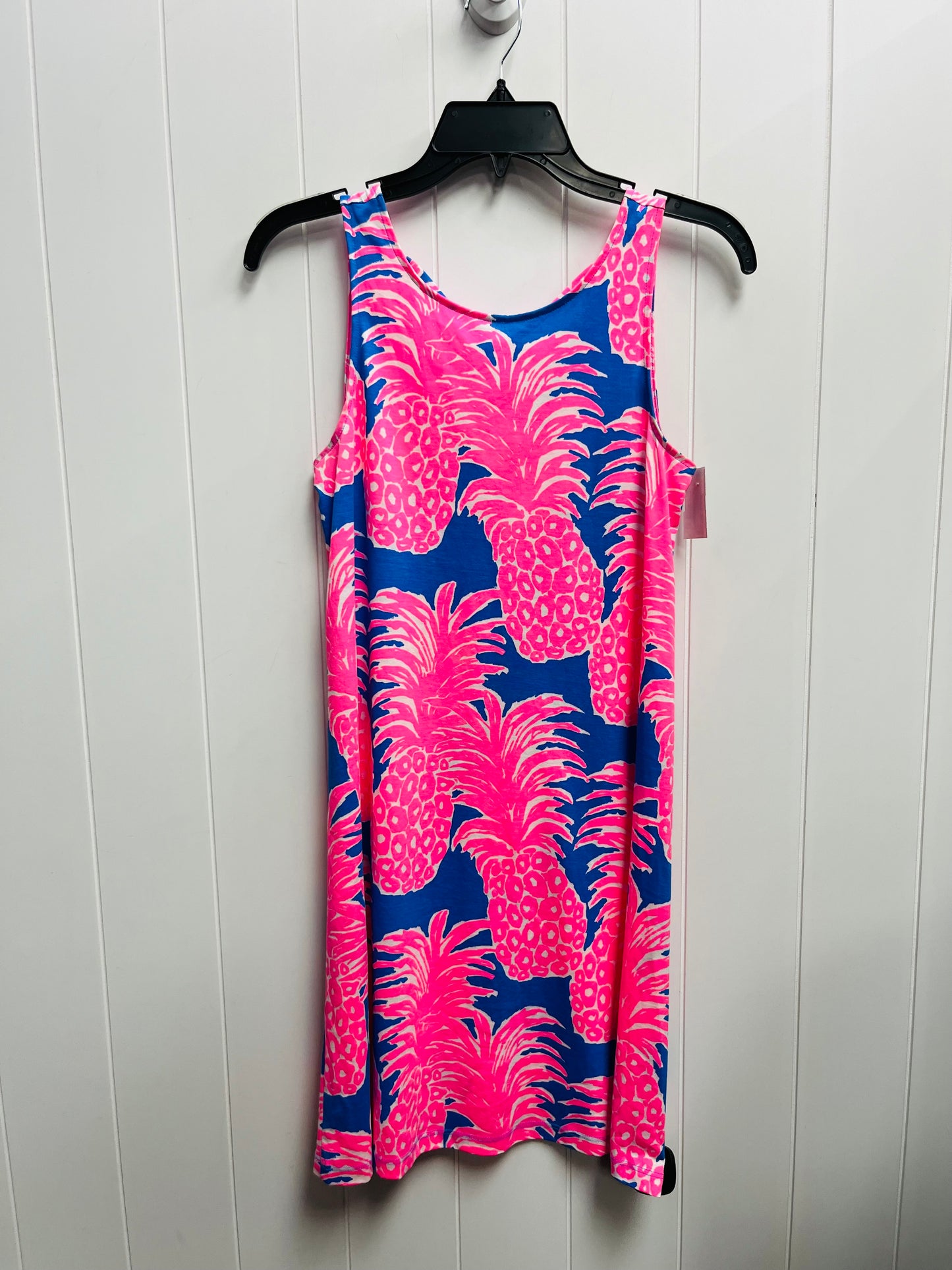 Dress Designer By Lilly Pulitzer In Blue & Pink, Size: Xs