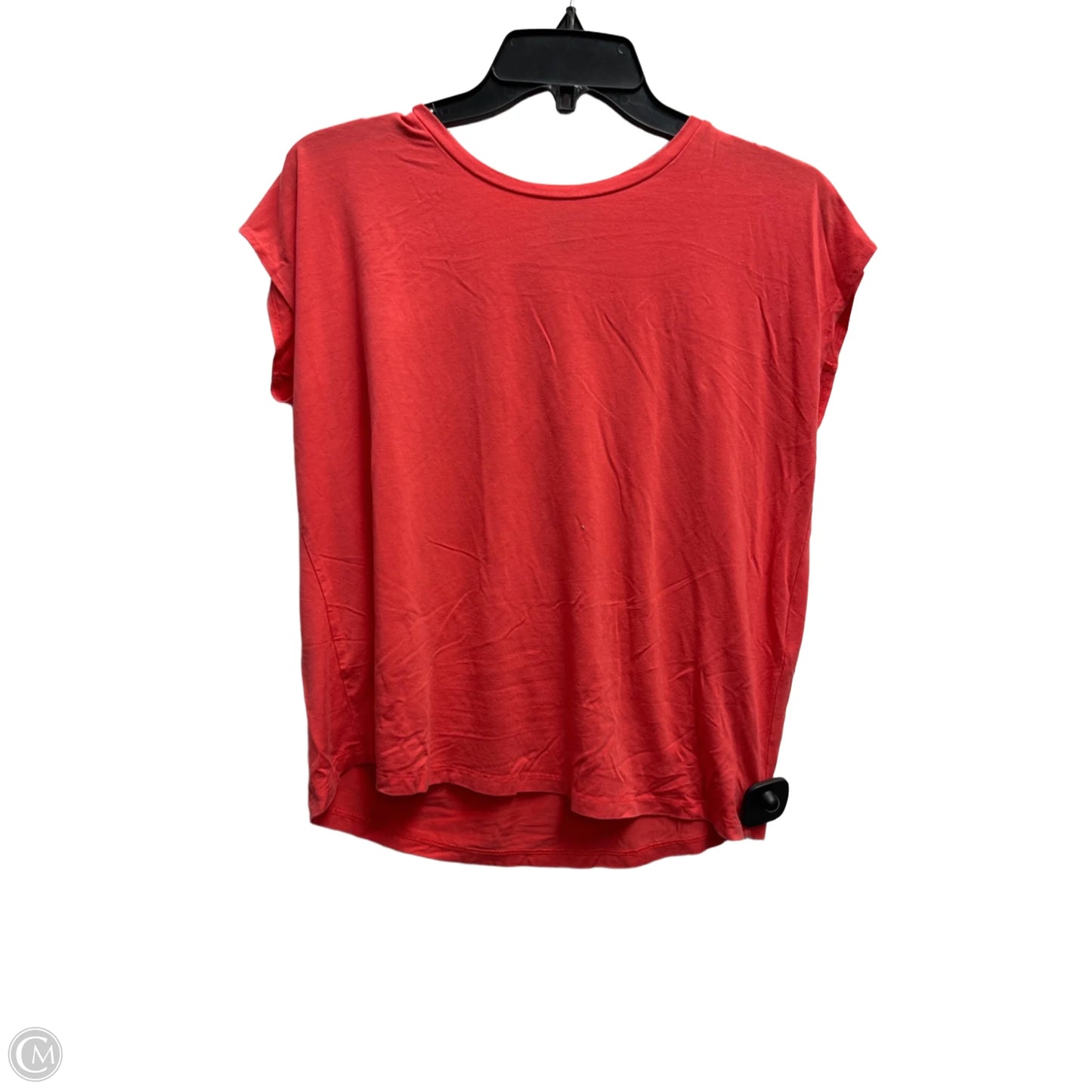 Top Short Sleeve By Eileen Fisher In Orange, Size: Xs