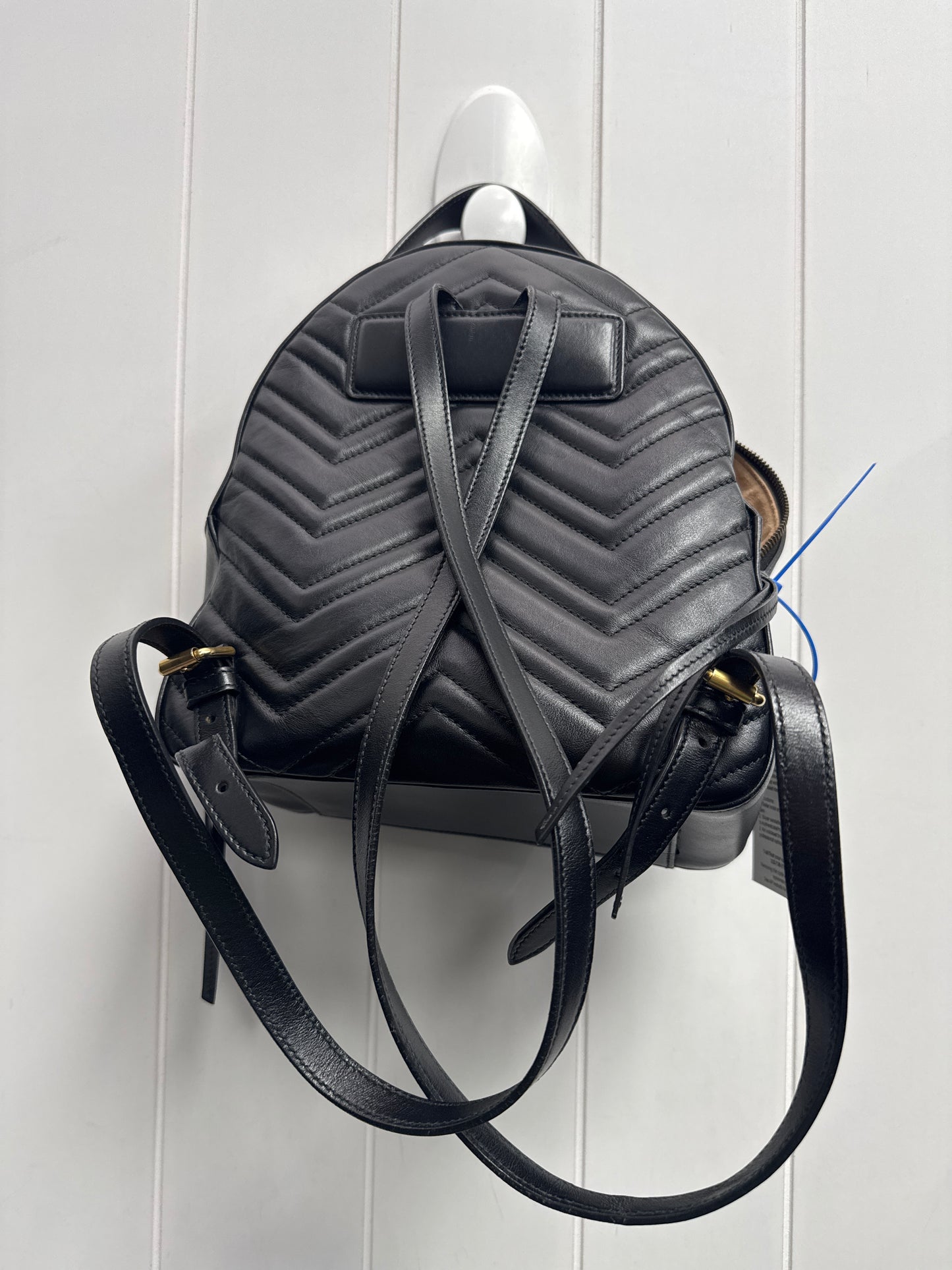 Backpack Luxury Designer By Gucci, Size: Medium