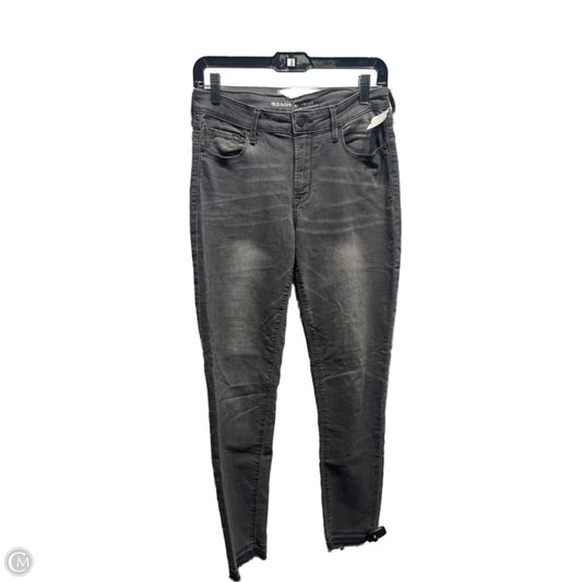 Jeans Skinny By Old Navy In Grey Denim, Size: 8