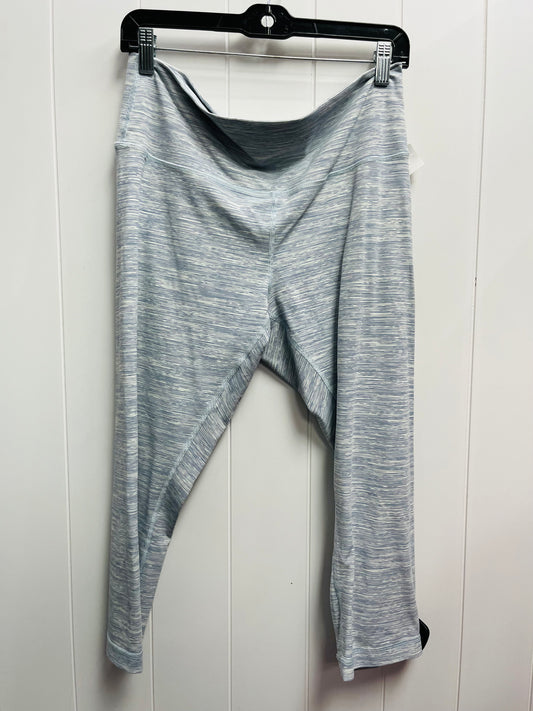 Athletic Capris By Lululemon In Blue, Size: Xl