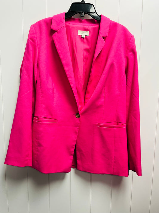 Blazer By Loft In Pink, Size: L