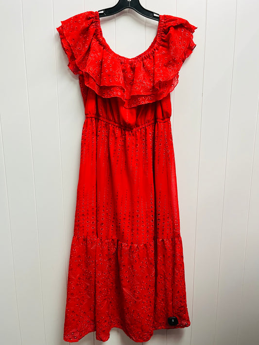 Dress Party Long By SOFIA JEANS In Red, Size: Xl