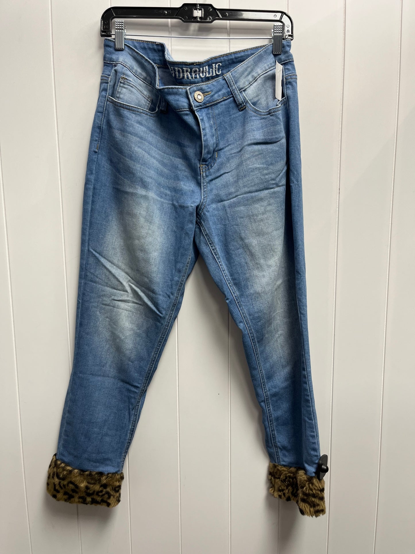 Jeans Straight By Hydraulic In Blue Denim, Size: 10