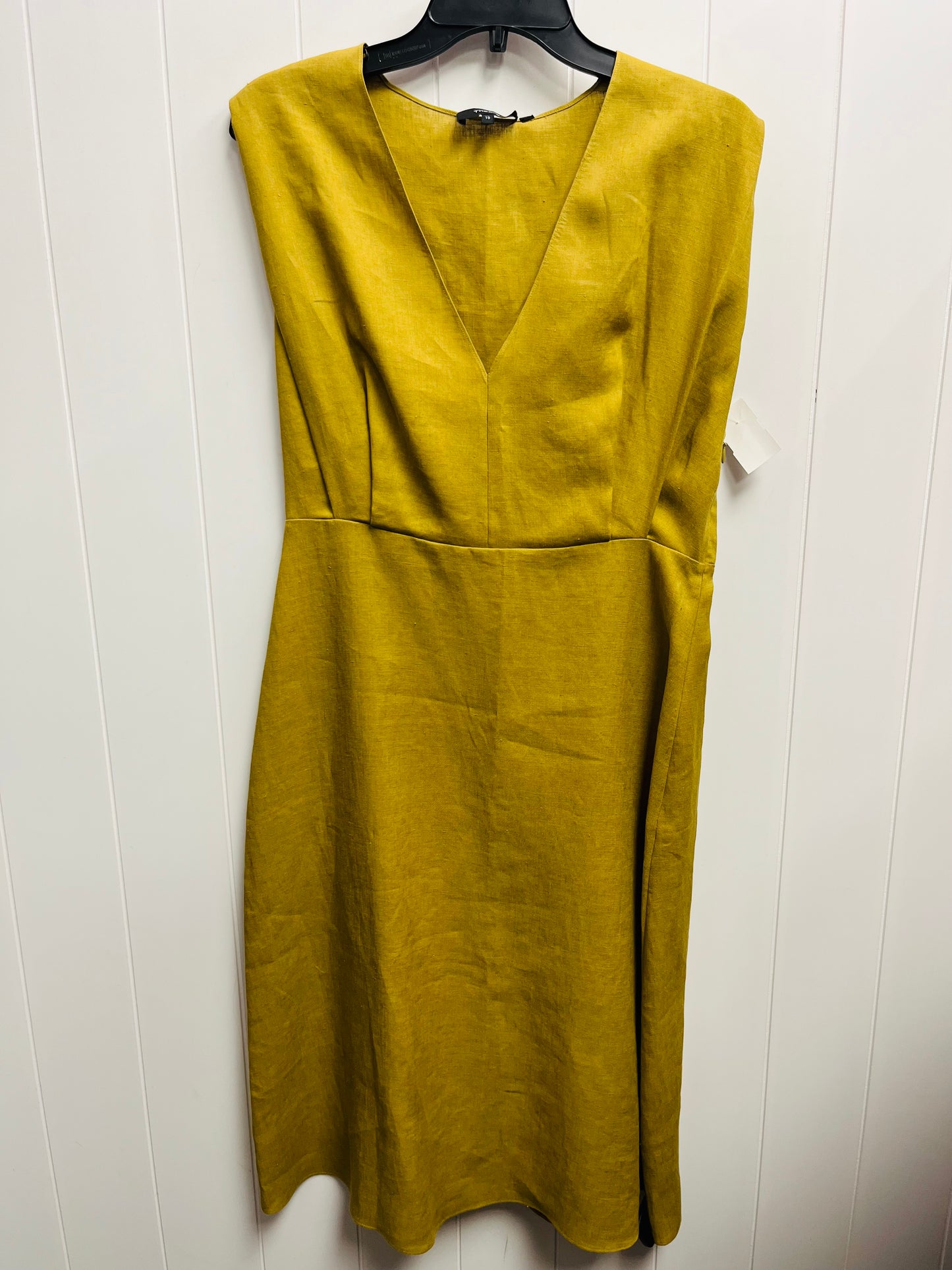 Dress Work By Theory In Green, Size: M