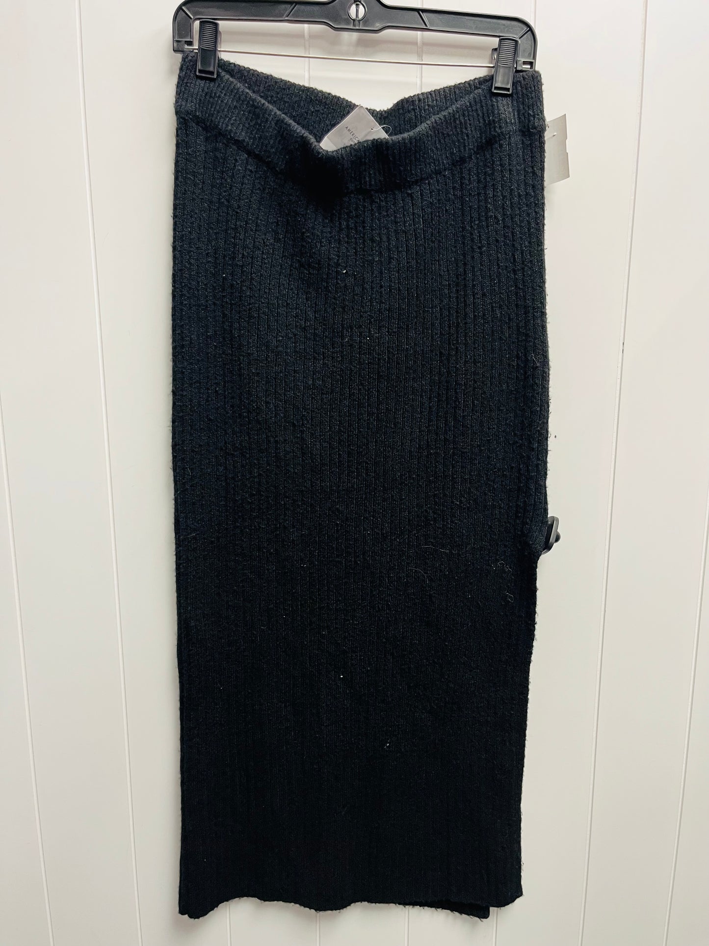 Skirt Maxi By American Eagle In Black, Size: L