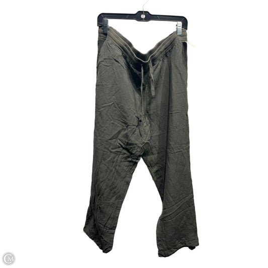 Pants Linen By J. Jill In Green, Size: L