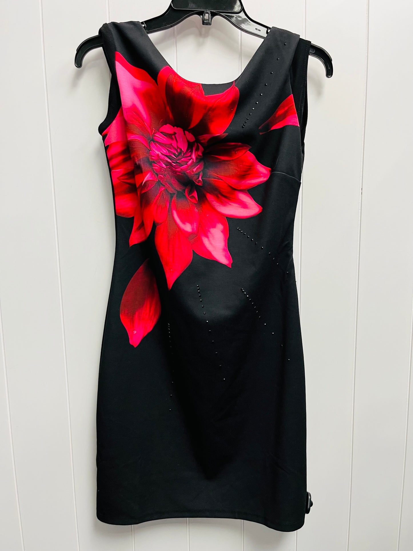 Dress Party Short By Desigual In Black & Red, Size: S