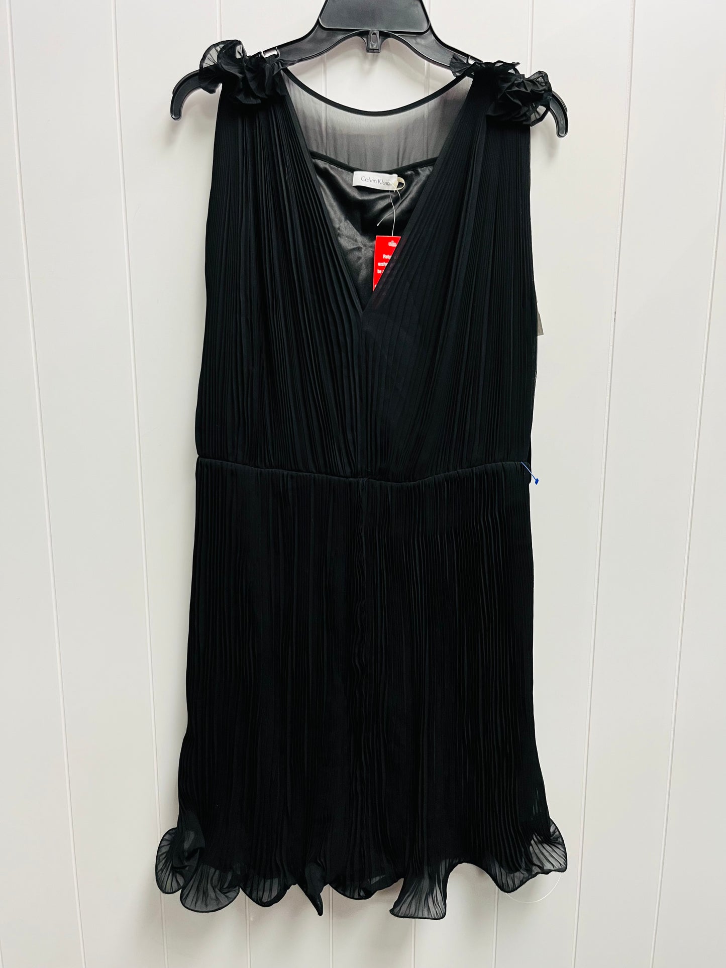 Dress Party Short By Calvin Klein In Black, Size: M