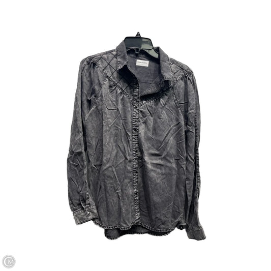 Top Long Sleeve By PEARL GLOBAL In Black, Size: L