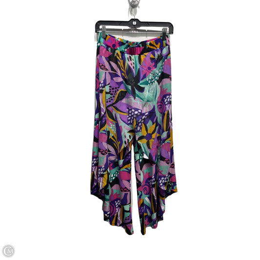 Pants Wide Leg By Antthony In Pink & Purple, Size: S