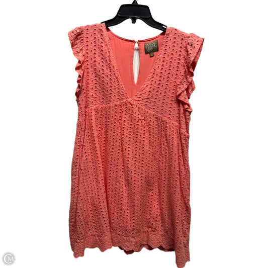Dress Casual Short By SOUTHERN FRIED CHICS  In Orange, Size: Xl