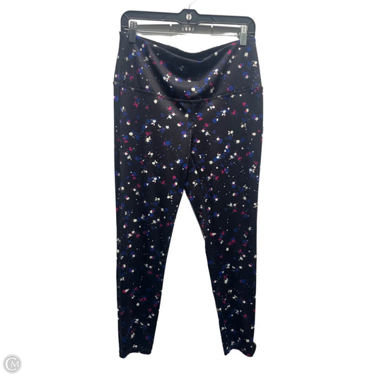 Pants Leggings By Chicos In Blue & White, Size: M