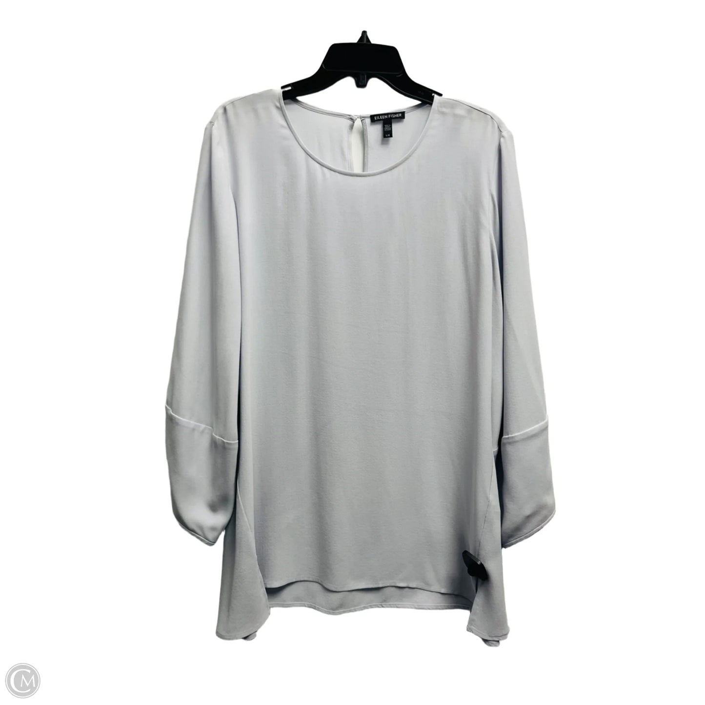 Top Long Sleeve By Eileen Fisher In Purple, Size: L