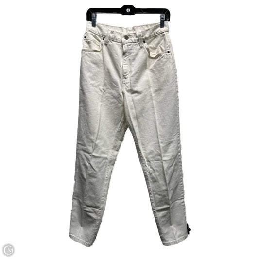 Jeans Straight By Levis In White Denim, Size: 10