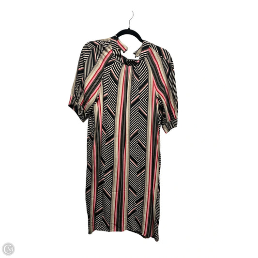 Dress Casual Short By Anthropologie In Green & Pink, Size: M