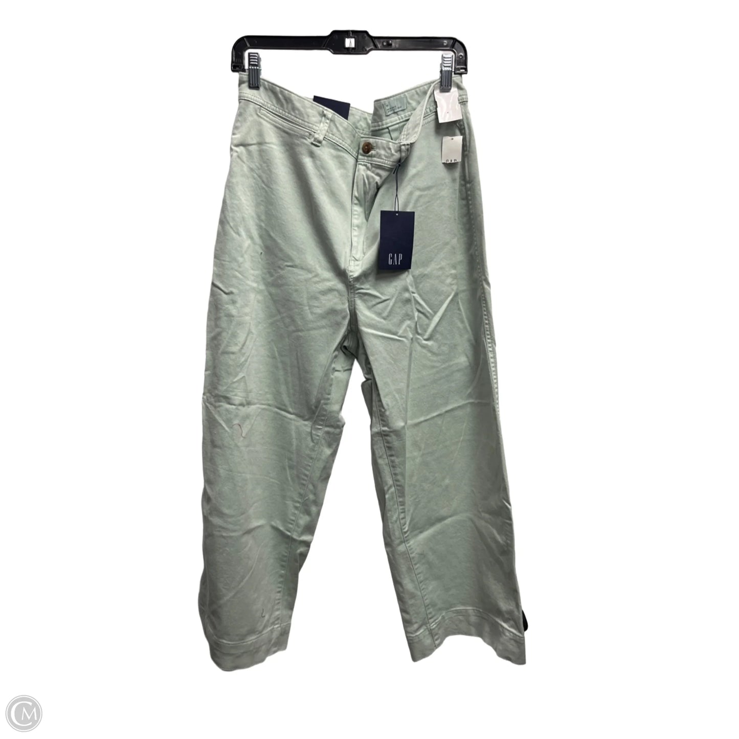 Pants Cropped By Gap In Green, Size: 16