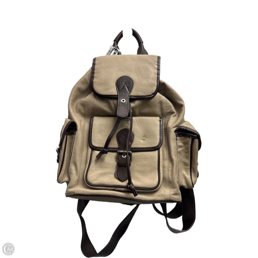 Backpack Leather By VALENTINA, Size: Large