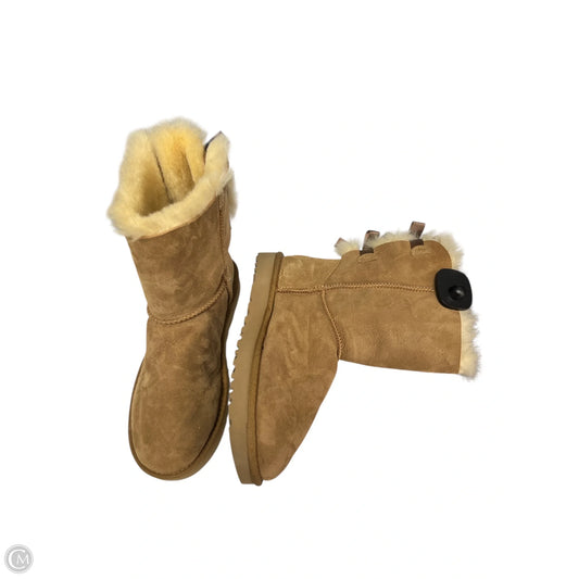 Boots Designer By Ugg In Brown, Size: 8