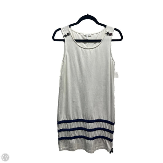 Dress Casual Short By Apart In Blue & White, Size: Xs
