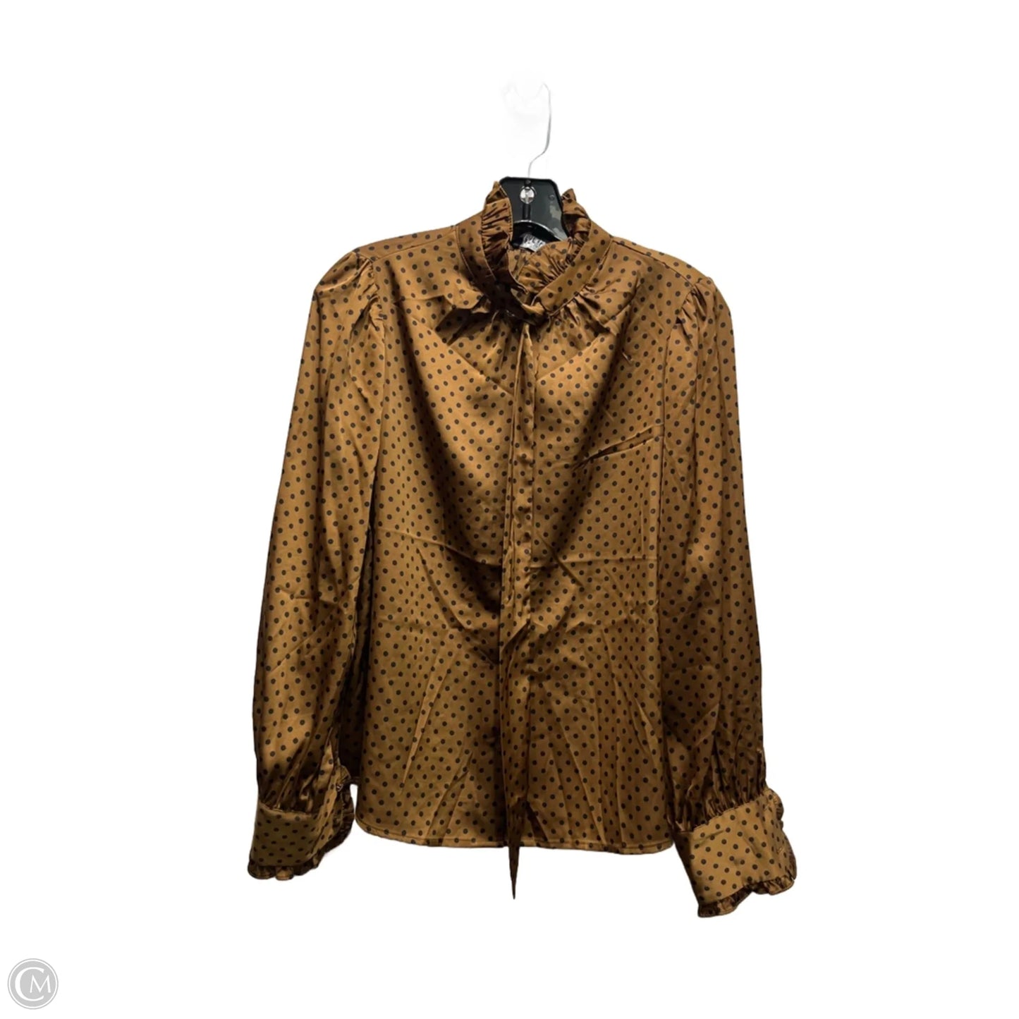 Top Long Sleeve By Rachel Zoe In Brown, Size: S