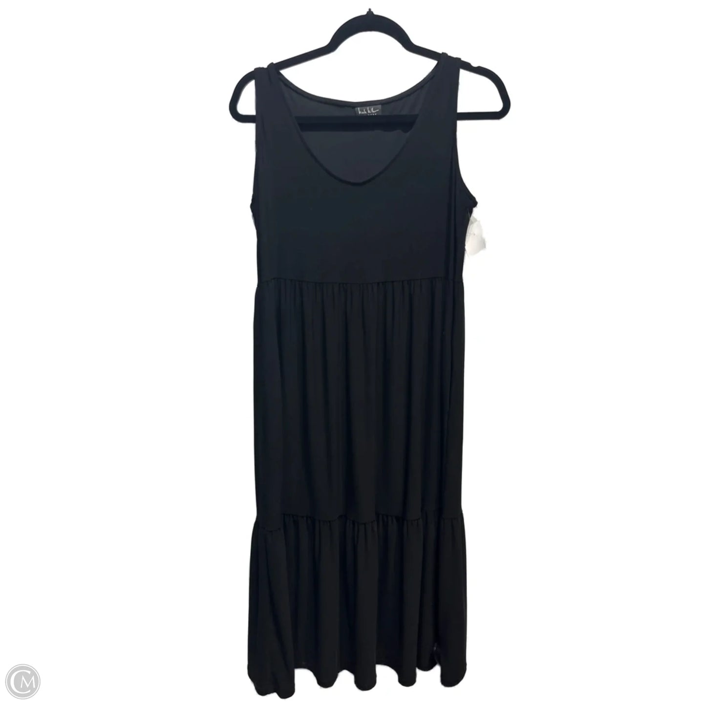 Dress Casual Midi By Nicole Miller In Black, Size: S
