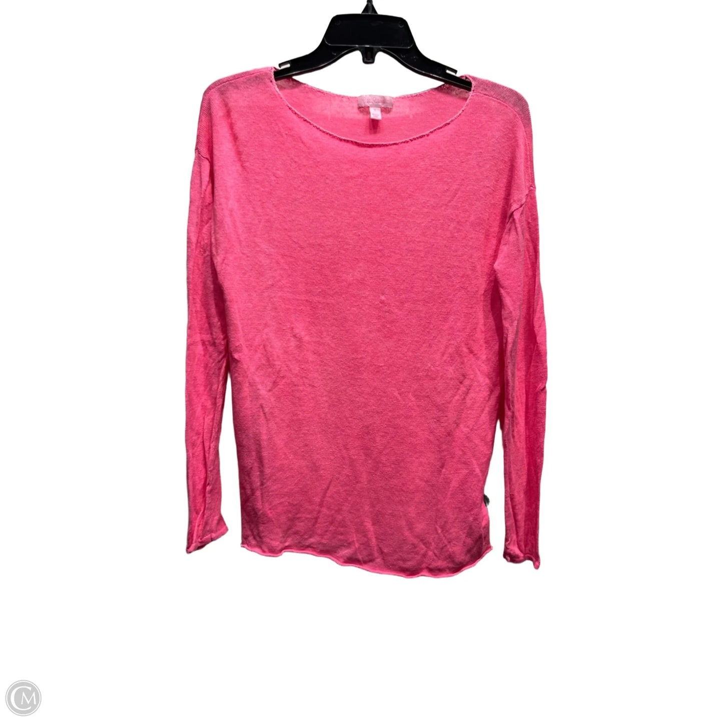Top Long Sleeve Designer By Lilly Pulitzer In Pink, Size: S