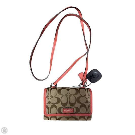 Crossbody Designer By Coach, Size: Medium