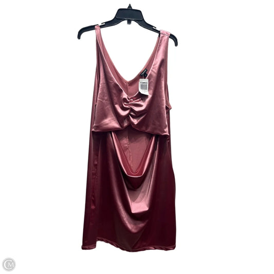 Dress Party Short By Torrid In Pink, Size: 3x