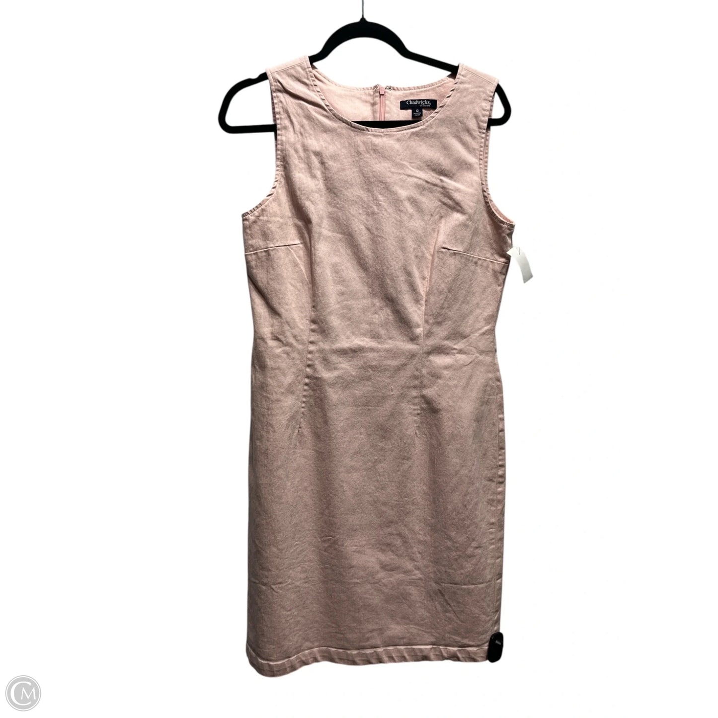 Dress Casual Short By Chadwicks In Pink, Size: M