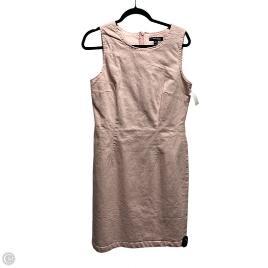 Dress Casual Short By Chadwicks In Pink, Size: M