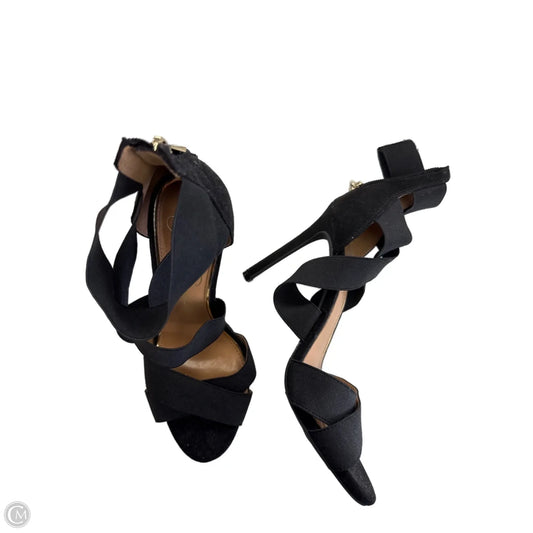 Sandals Heels Stiletto By Jessica Simpson In Black, Size: 7.5