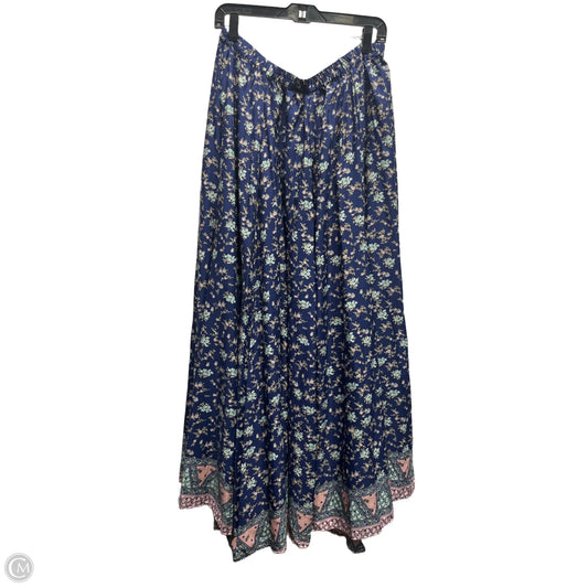 Skirt Maxi By REBELLION In Blue & Green, Size: Xl