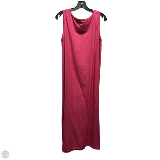 Dress Casual Maxi By Eileen Fisher In Pink, Size: S