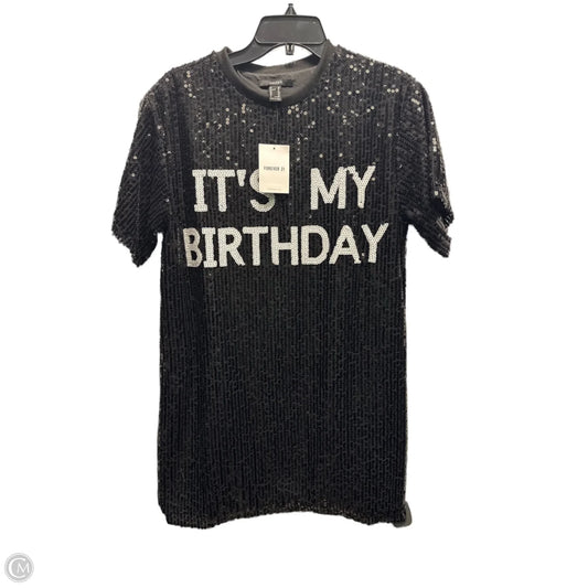Dress Casual Short By Forever 21 In Black, Size: Xs