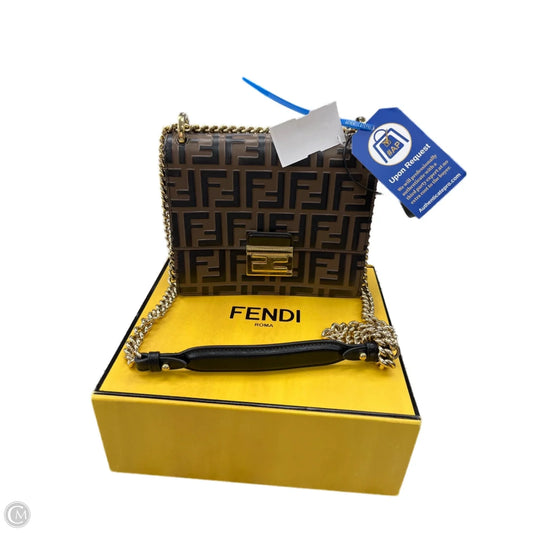 Crossbody Luxury Designer By Fendi, Size: Medium
