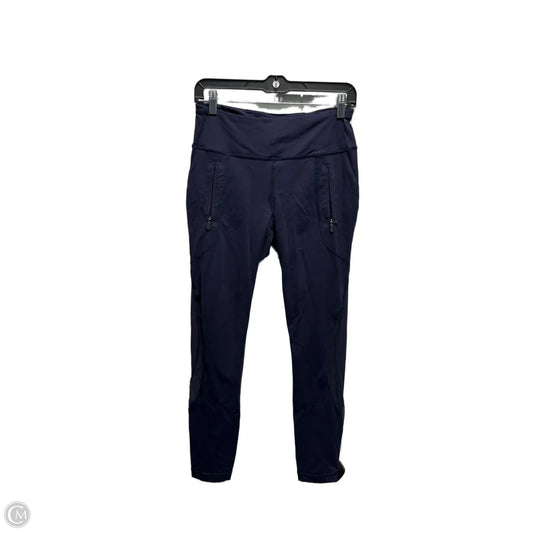 Athletic Leggings By Lululemon In Black, Size: 8