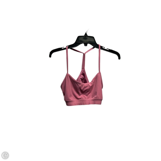 Athletic Bra By Lululemon In Pink, Size: M