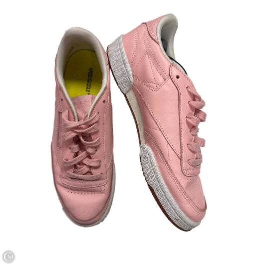 Shoes Sneakers By Reebok In Pink, Size: 8
