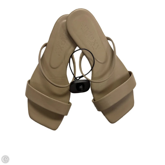 Sandals Flats By JMGXY In Tan, Size: 7