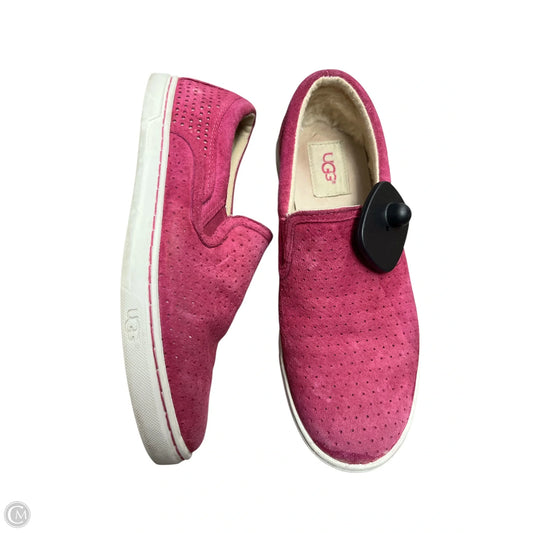 Shoes Designer By Ugg In Pink, Size: 7